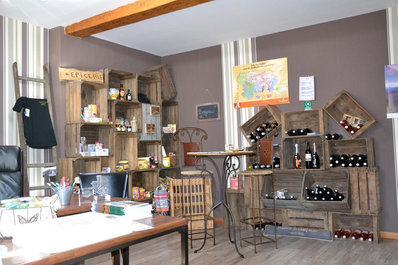 ホテルCamping La Mare Aux Fees Roquefeuil エクステリア 写真